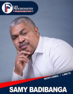 Samy Badibanga Ntita, "jeune premier" et 1er vice-président de la Chambre haute du Parlement 1