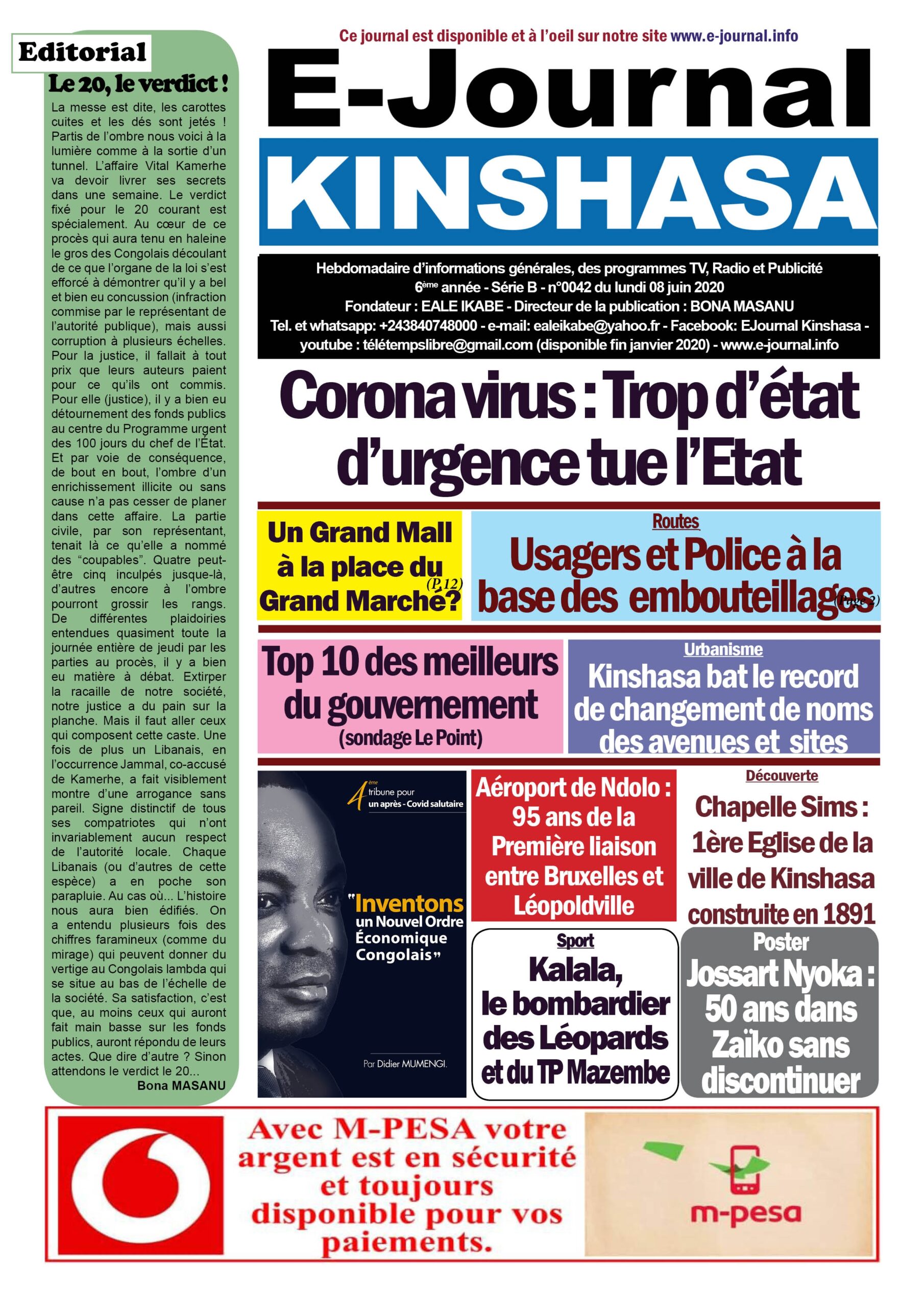 #0043 - E-Journal Kinshasa