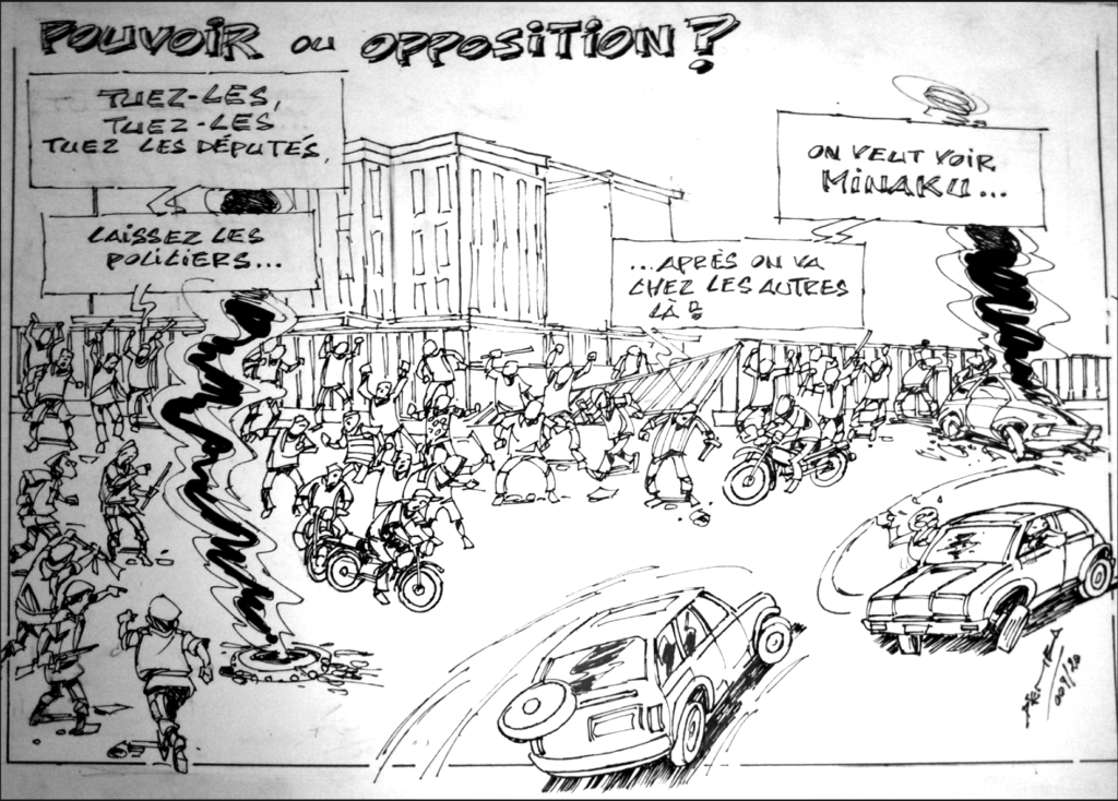 "La politique" vu par Djeis Djemba 1