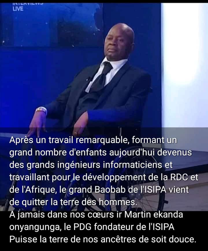 Décès de Martin Ekanda, fondateur de l'ISIPA 2