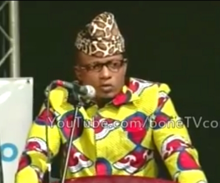 Sony Kamana, passionné de la mode et de la musique, imitateur de Mobutu 1