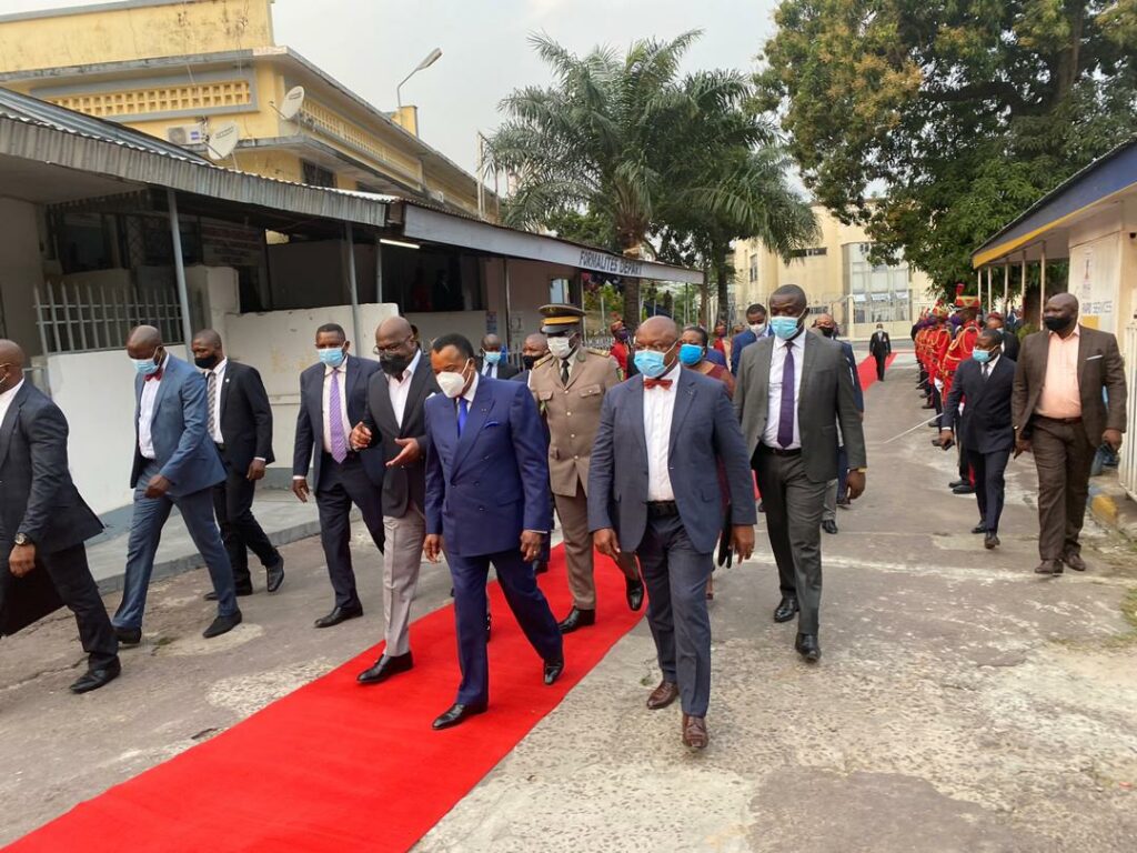 Félix Tshisekedi l'hôte de Denis Sassou-Nguesso 4