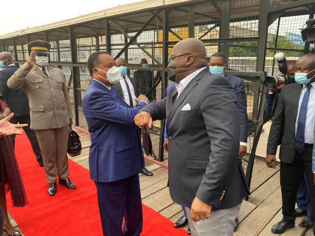 Félix Tshisekedi l'hôte de Denis Sassou-Nguesso 1