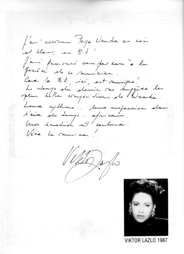 « VIVA LA MUSICA » le feuilleton BD 1