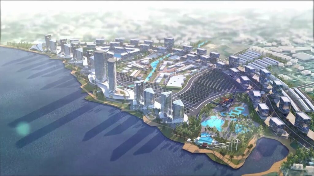 La construction de la Corniche de Kinshasa à la Baie de Ngaliema bientôt finalisée 1