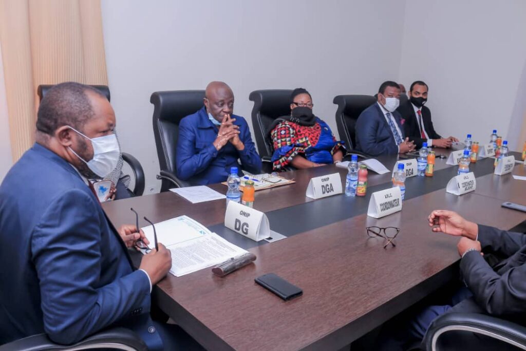 RDC: Le fichier général de la population au cœur des échanges entre le DG de l’ONIP, Richard Ilunga et une délégation de la présidence de la République 1