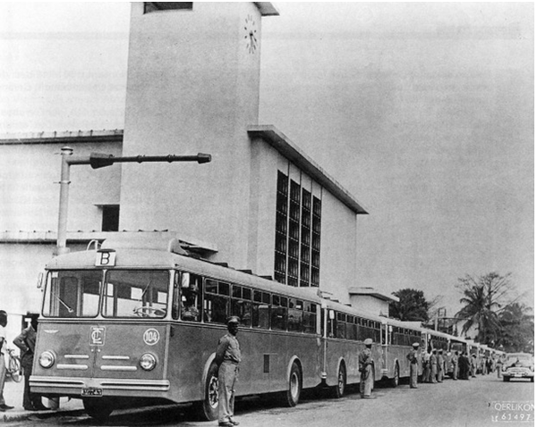 J'ai connu les bus scolaires à Léopoldville avec TCL et OTCZ 1