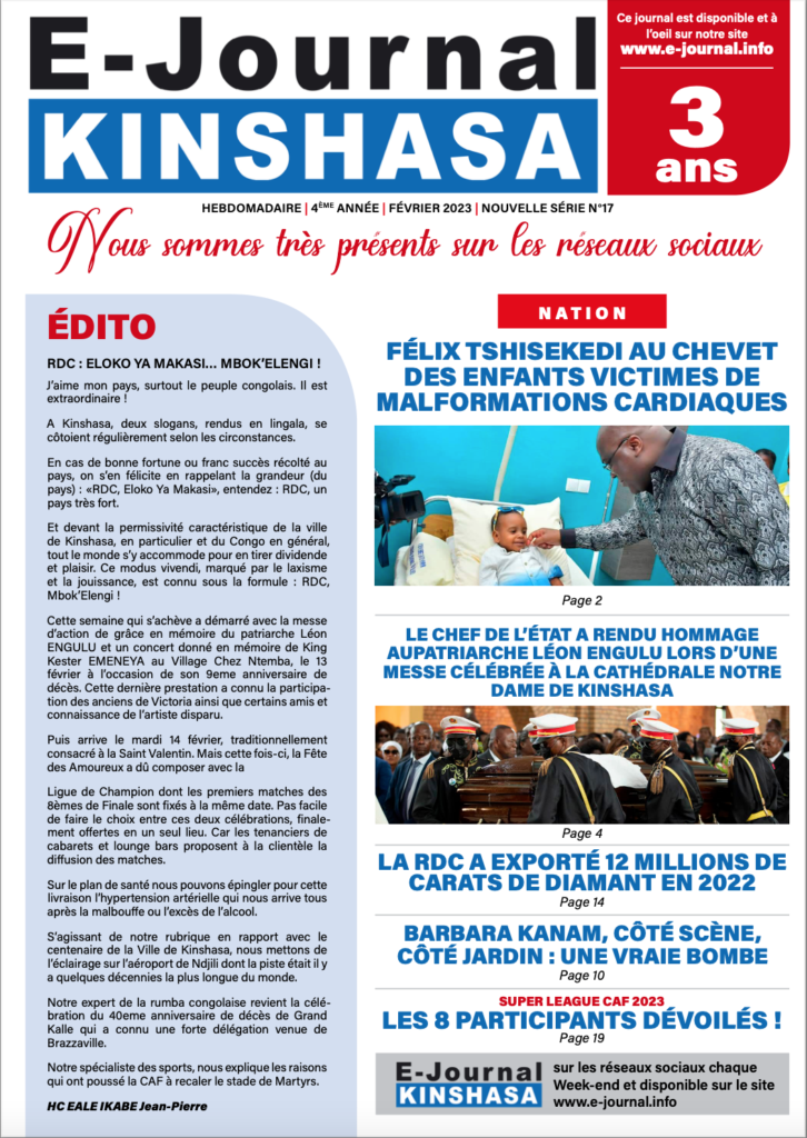E-Journal KINSHASA N°17/2023 1