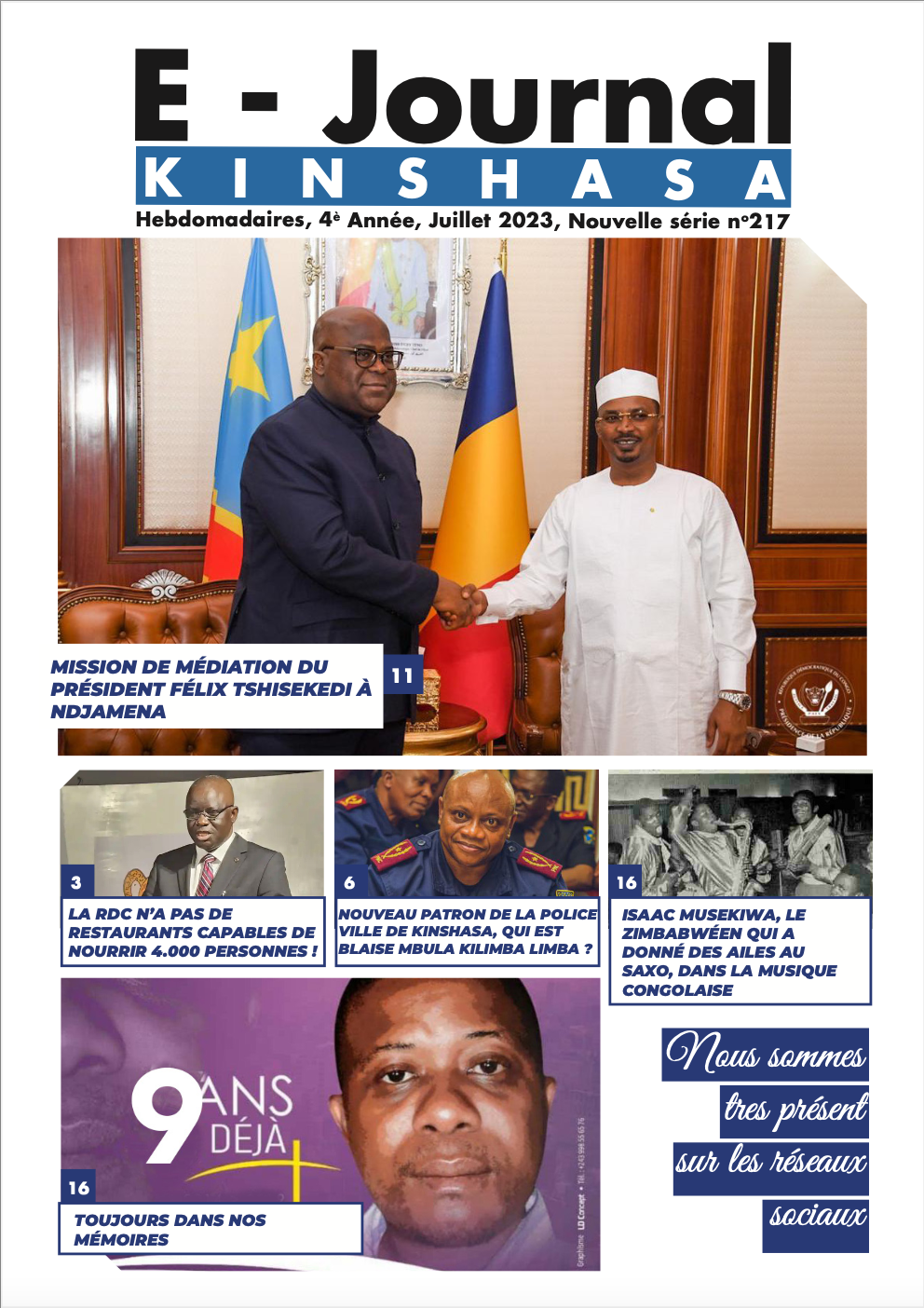 E-jOURNAL7 - E-Journal Kinshasa