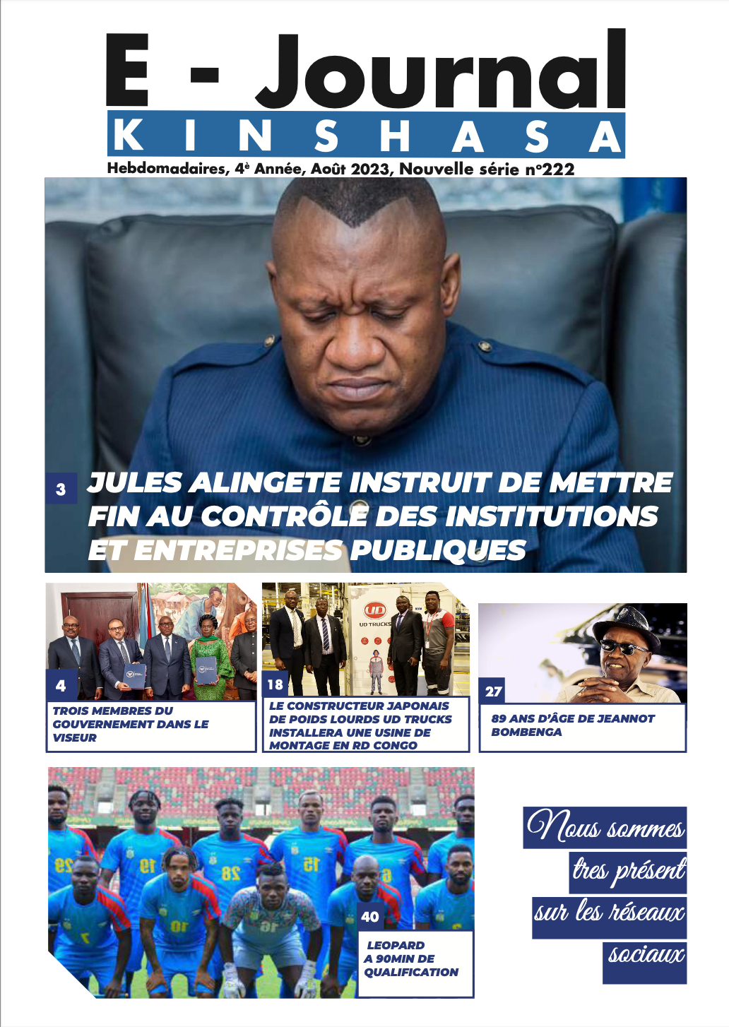 E-jOURNAL12 - E-Journal Kinshasa