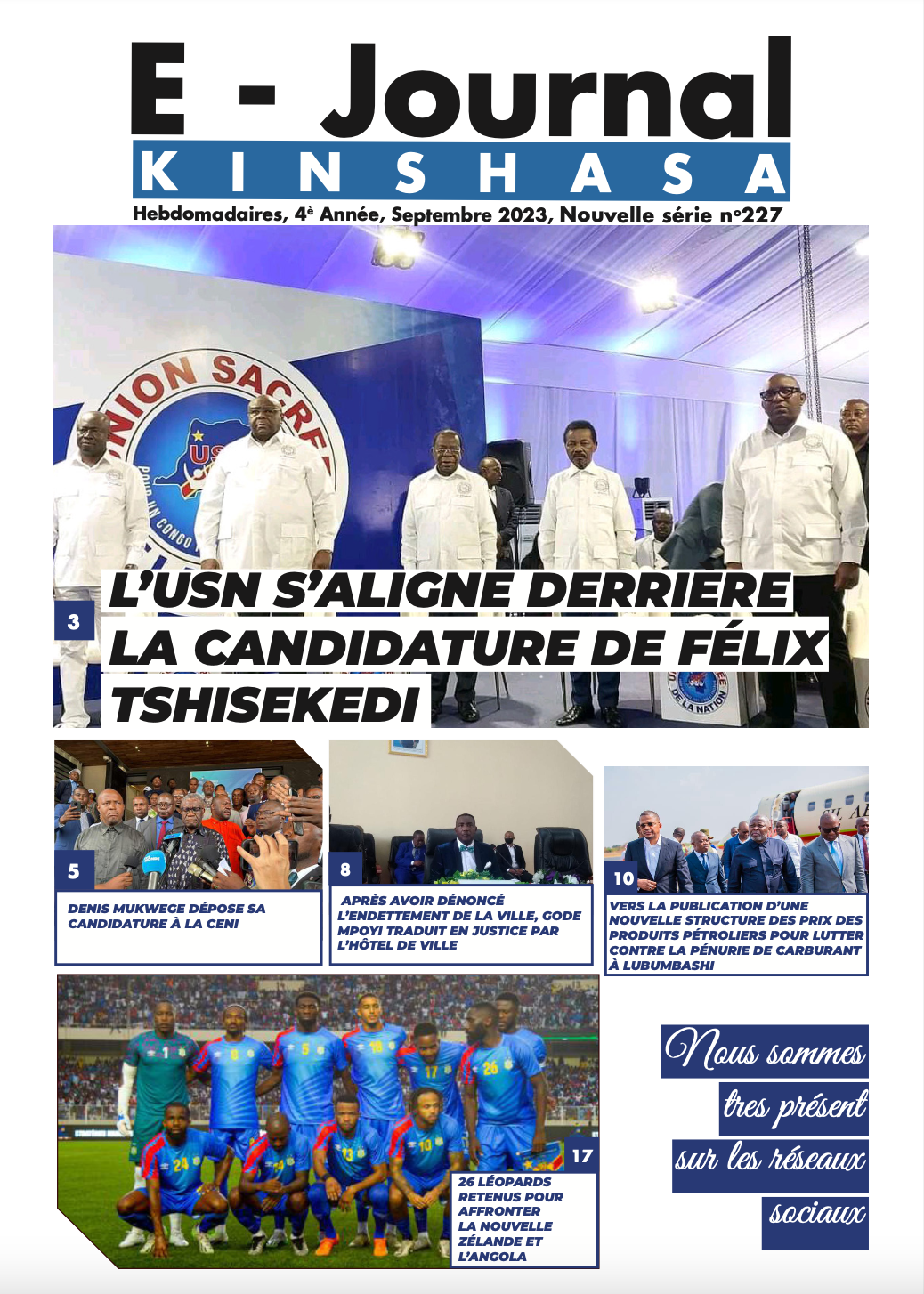 E-jOURNAL18 - E-Journal Kinshasa