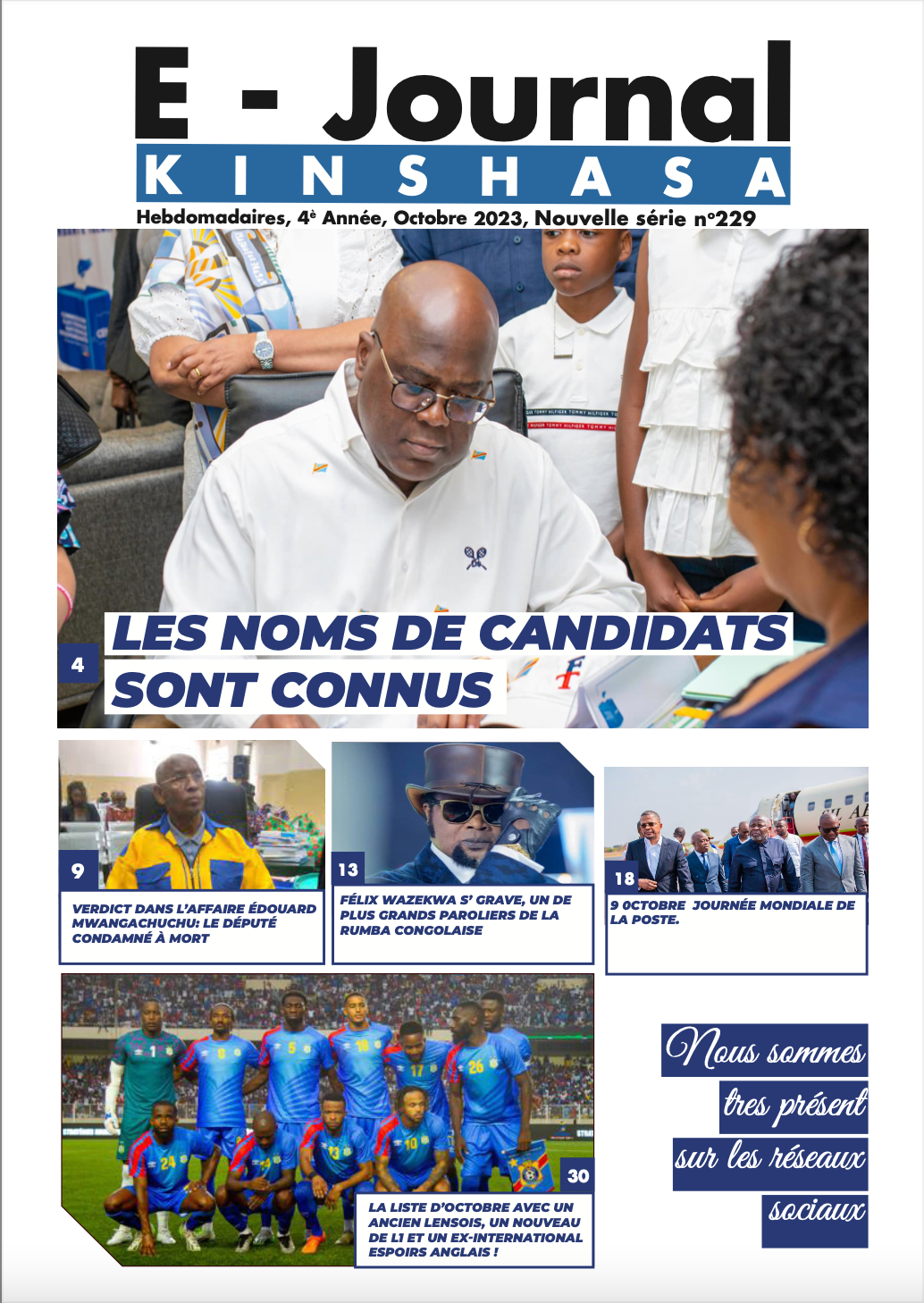 E-jOURNAL 19 - E-Journal Kinshasa