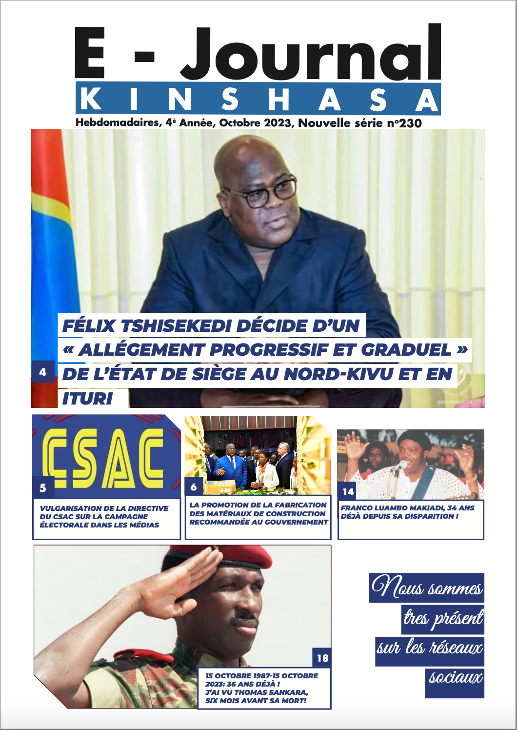 E-jOURNAL 20 - E-Journal Kinshasa