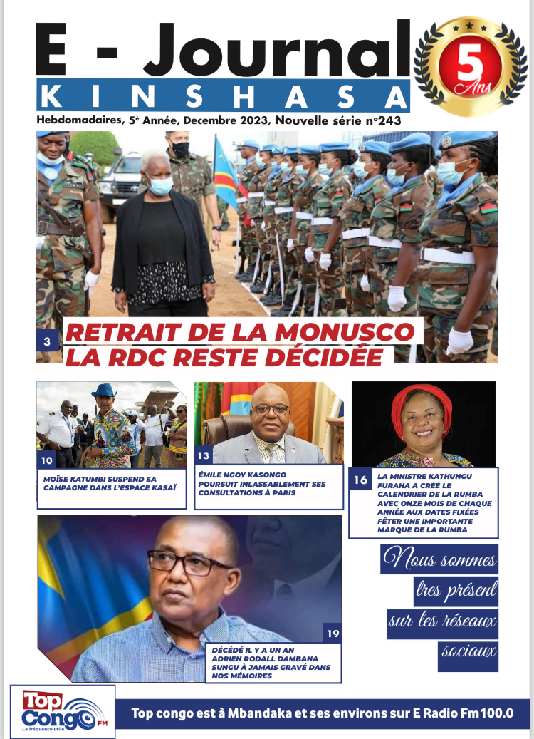 E-Journal 33 - E-Journal Kinshasa