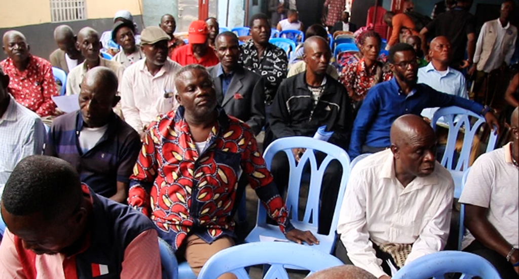 À l'initiative de Bruno Kambale, désormais un collectif des chefs de rues de Kinshasa, pour accompagner les efforts du développement 5