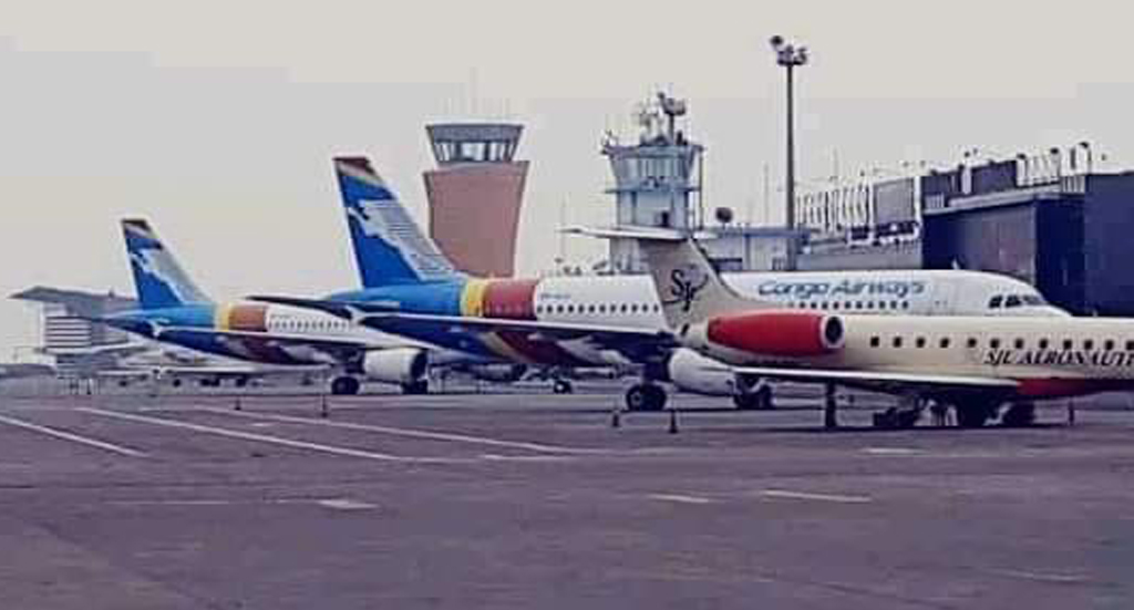 Les mesures de sécurité des avions au sol renforcées à l'aéroport international de N'djili 2