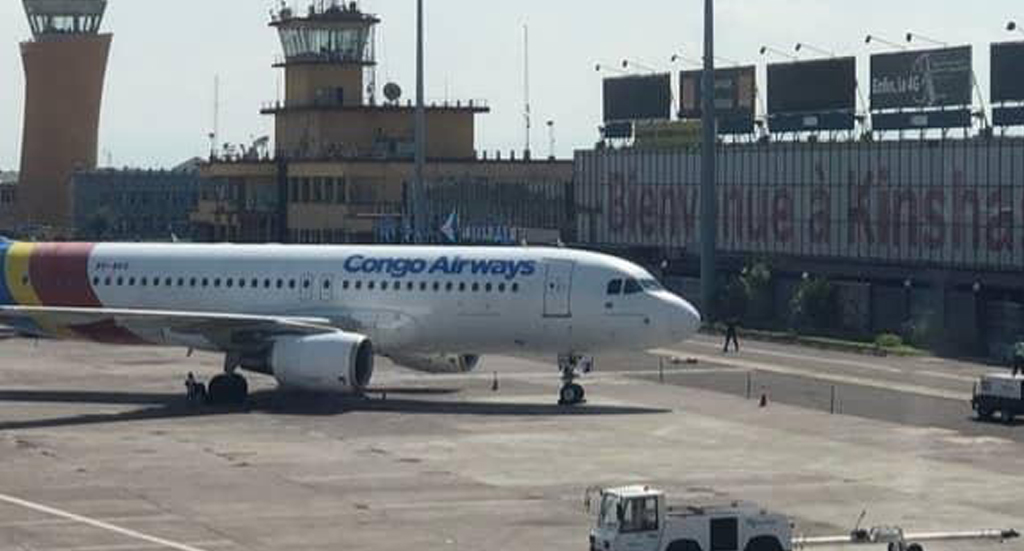 Les mesures de sécurité des avions au sol renforcées à l'aéroport international de N'djili 3