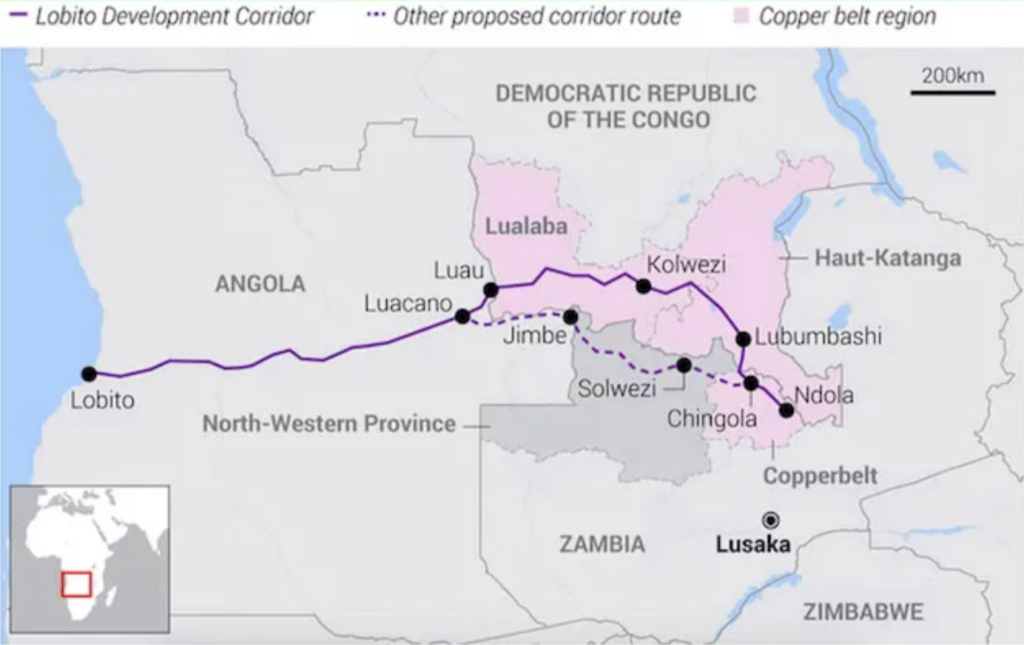 Corridor de Lobito : la RDC face à un tournant décisif et stratégique pour le contrôle des minerais critiques 1