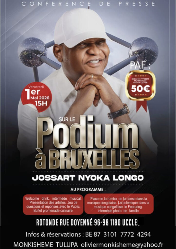 Bruxelles : une rencontre rare et interactive avec Jossart Nyoka Longo le 1er mai 2026 1