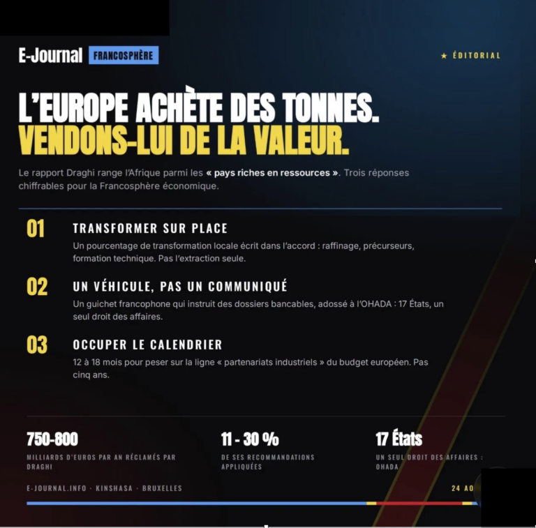 E-Journal Kinshasa - Actualités, informations générales, divertissement et détente 136